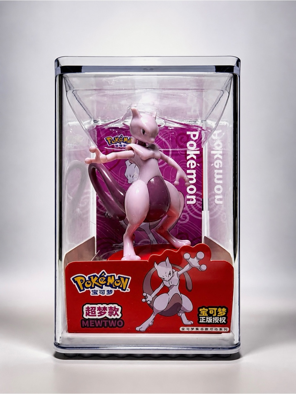 Mewtwo Pokémon Figure Collectible Action
Figure Display Case New